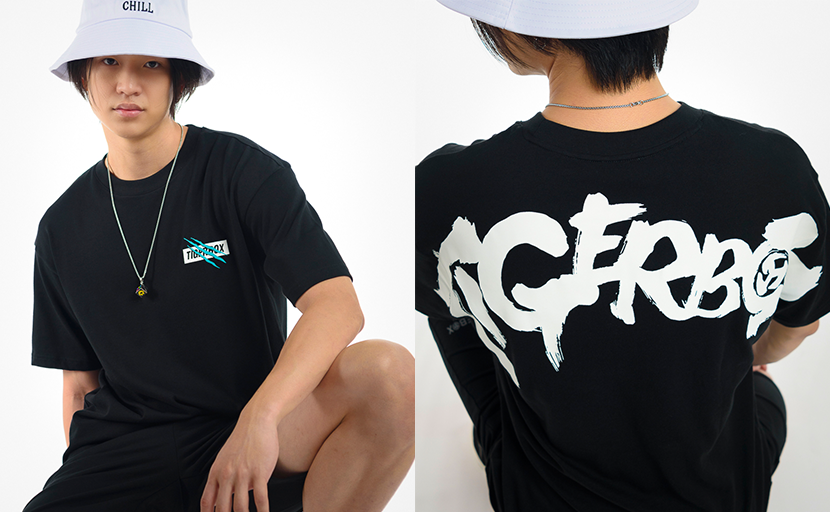 TEEBOX - "TIGERBOX" Claw Short Sleeve T-Shirt (Black)