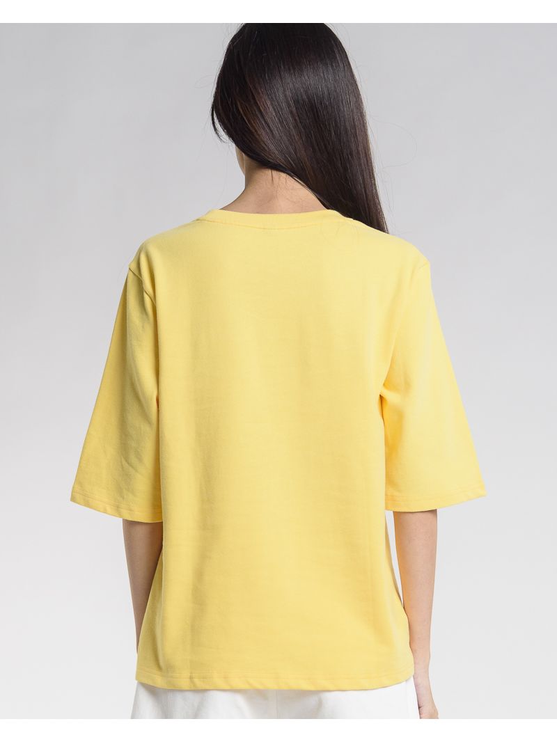 discount 94% Mo WOMEN FASHION Shirts & T-shirts Basic T-shirt Yellow M 